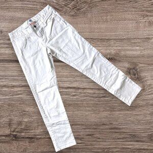 BROOKS BROTHERS 1818 White Classic Stretch Straight Leg Denim Jeans Preppy 4